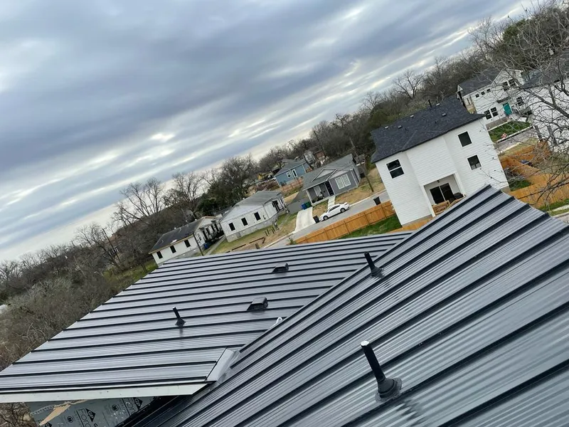 Standing seam metal roof panels with vents for Skylight Repair in Lealman